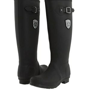 Black Kamik Rain boots